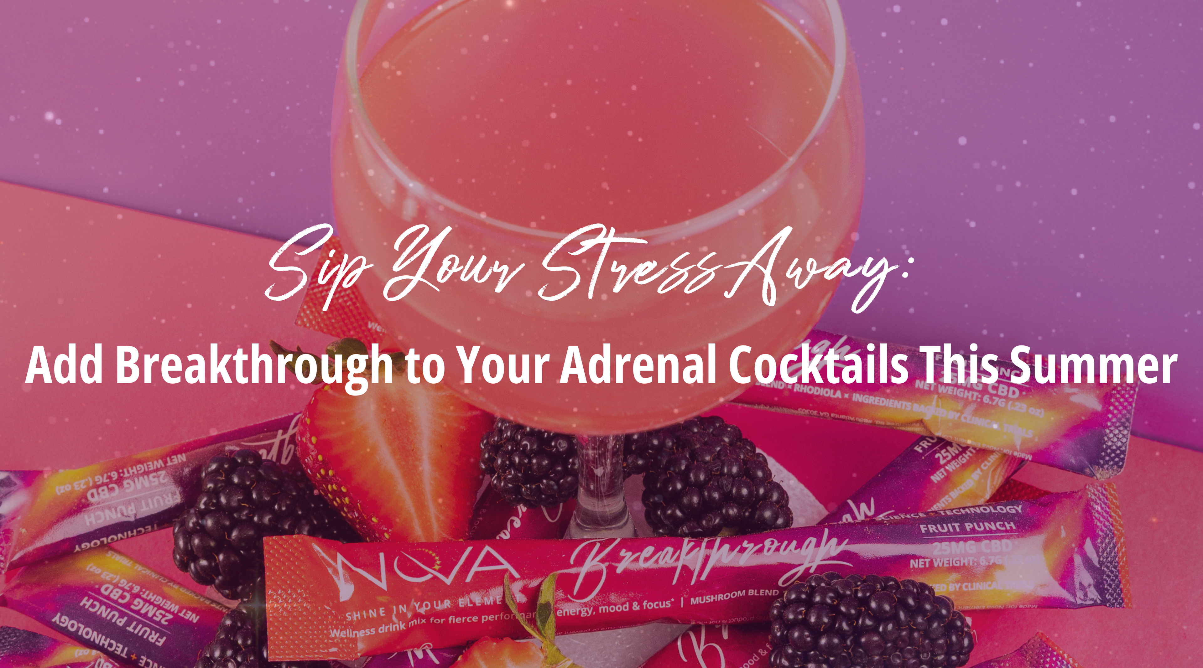 Sip Your Stress Away: The New Adrenal Cocktail